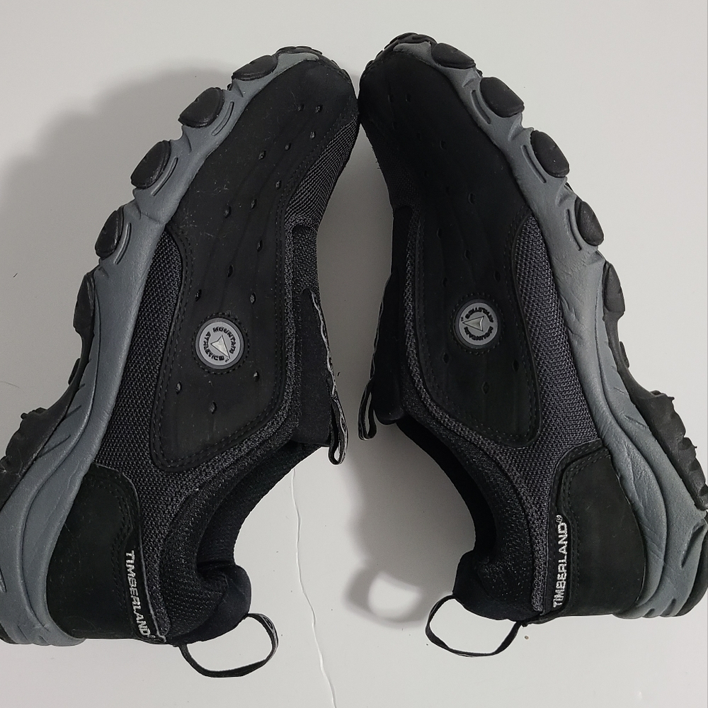 Timberland mountain athletic hiking walking shoes size 10M Black and gray - Picture 5 of 16